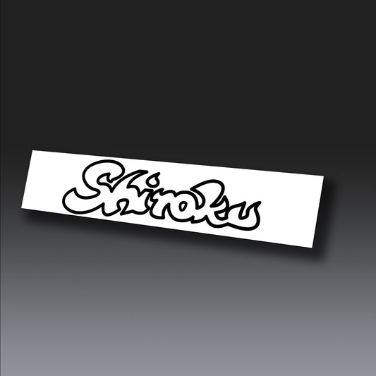 Script Big Decal (Black)