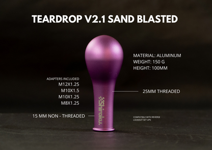 Teardrop V2.1 Sand Blasted (Purple)