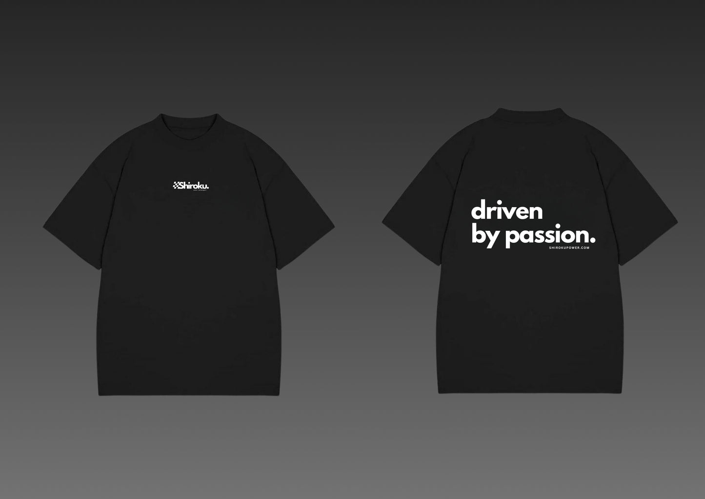 Driven by passion (Black)