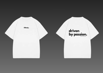 Driven by passion (White)